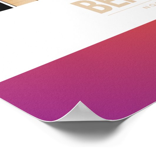 Bergen, Norwegen Poster (Ecke)