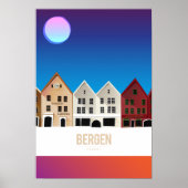 Bergen, Norwegen Poster (Vorne)