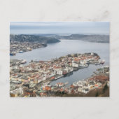 Bergen Norwegen Postkarte (Vorderseite)