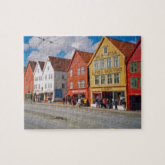 Bergen, Norwegen Puzzle (Horizontal)