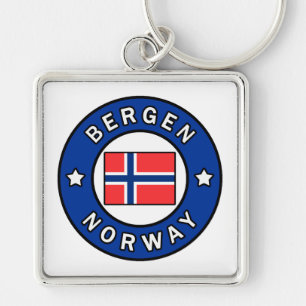 Bergen Norwegen Schlüsselanhänger