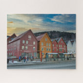 Bergen, Norwegen Shipping Company Puzzle (Horizontal)