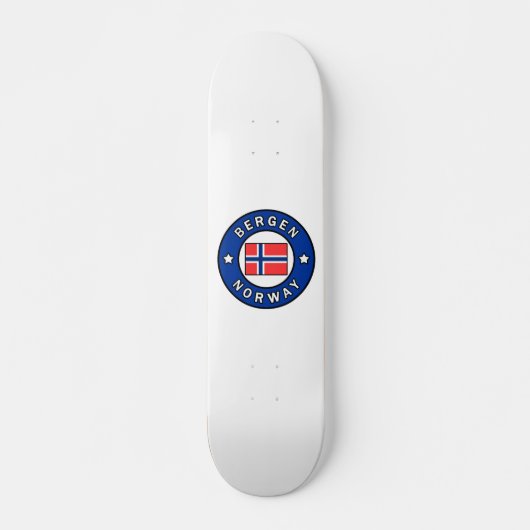 Bergen Norwegen Skateboard (Vorne)