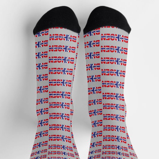Bergen Norwegen Socken (Oben)