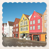 Bergen, Norwegen und Geschäfte