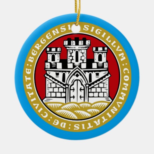 Bergen Norwegen* Weihnachtsschmuck (Vorne)