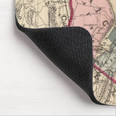 Bergen, Passaic Cos, NJ Mousepad (Ecke)