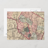 Bergen, Passaic Cos, NJ Postkarte (Vorne/Hinten)