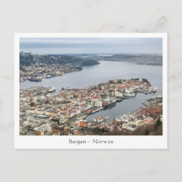 Bergen Postkarte