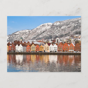 Bergen Postkarte
