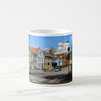 Bergen, Stadtstraße Kaffeetasse