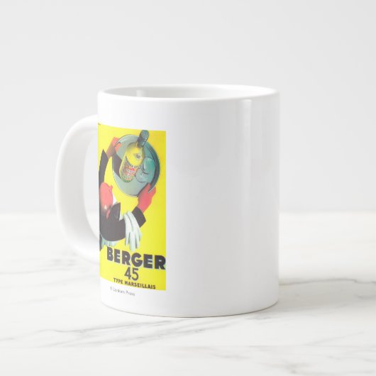 Berger 45 Vintages PosterEuropa Jumbo-Tasse (Vorderseite Links)
