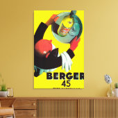 Berger 45 Vintages PosterEuropa Leinwanddruck (Insitu (Wohnzimmer))