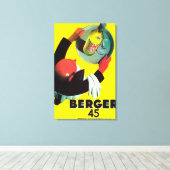 Berger 45 Vintages PosterEuropa Leinwanddruck (Insitu (Holzboden))