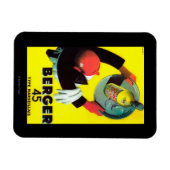 Berger 45 Vintages PosterEuropa Magnet (Horizontal)