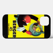 Berger 45 Vintages PosterEurope Case-Mate iPhone Hülle (Rückseite (Horizontal))