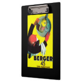 Berger 45 Vintages PosterEurope Klemmbrett (Links)