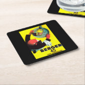 Berger 45 Vintages PosterEurope Rechteckiger Pappuntersetzer (angewinkelt)