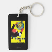 Berger 45 Vintages PosterEurope Schlüsselanhänger (Rückseite)