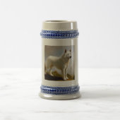 Berger Blanc Suisse Dog Bierglas (Mittel)