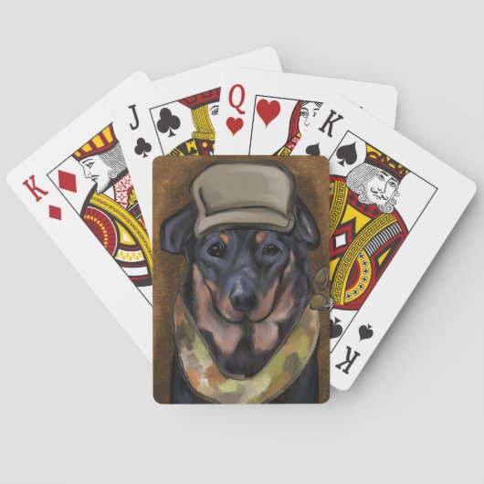 Berger de Beauce Spielkarten (Rückseite)