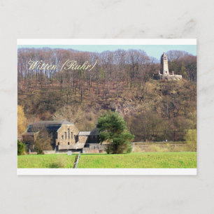 Berger-Denkmal Wasserkraftwerk Witten Postkarte