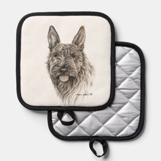 Berger Picard Art Topflappen (Vorderseite/Rückseite)