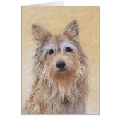 Berger Picard Malerei - Niedliche Original Hunde K (Vorne)