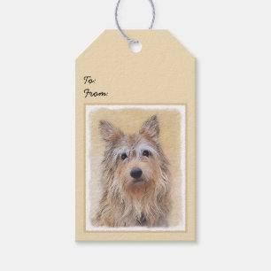 Berger Picard Malerei - Niedliche Original Hunde K Geschenkanhänger