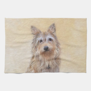 Berger Picard Malerei - Niedliche Original Hunde K Geschirrtuch