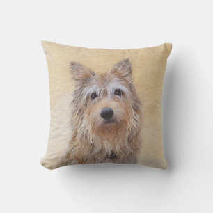 Berger Picard Malerei - Niedliche Original Hunde K Kissen