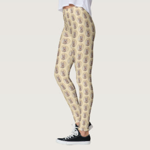 Berger Picard Malerei - Niedliche Original Hunde K Leggings