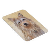 Berger Picard Malerei - Niedliche Original Hunde K Magnet (Rechte Seite)