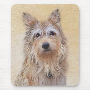 Berger Picard Malerei - Niedliche Original Hunde K Mousepad