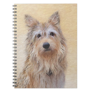Berger Picard Malerei - Niedliche Original Hunde K Notizblock