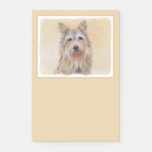 Berger Picard Malerei - Niedliche Original Hunde K Post-it Klebezettel