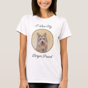 Berger Picard Malerei - Niedliche Original Hunde K T-Shirt
