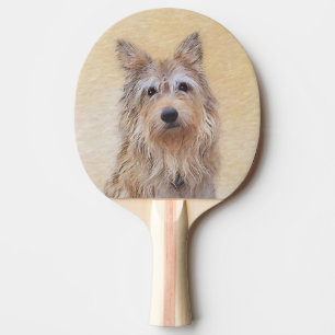 Berger Picard Malerei - Niedliche Original Hunde K Tischtennis Schläger