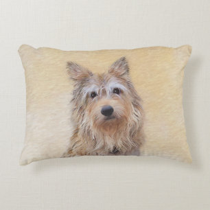 Berger Picard Malerei - Niedliche Original Hunde K Zierkissen