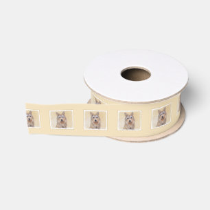 Berger Picard Malerei - Süße originelle Hundekunst Ripsband