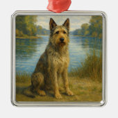 Berger Picard Ornament Aus Metall (Vorne)