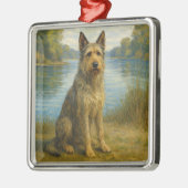 Berger Picard Ornament Aus Metall (Links)