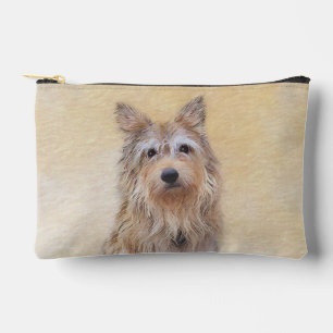 Berger Picard Schäferhund Dunkle Rehfarbe Malerei Zubehörtasche
