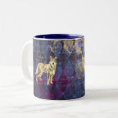 Berger Picard Tasse - Fawn and Brindle (Vorderseite Links)