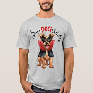 Berger Picard Vampire Dog Funny Halloween T-Shirt