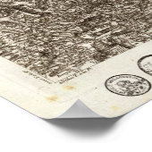 Bergerac Poster (Ecke)