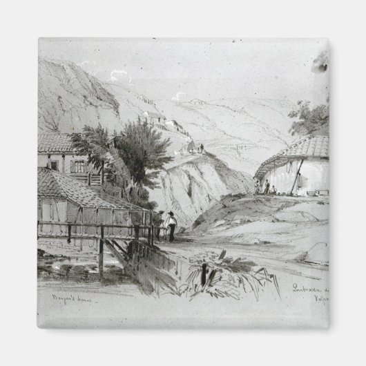 Bergerhaus, Valparaiso, 1834 Magnet (Vorne)