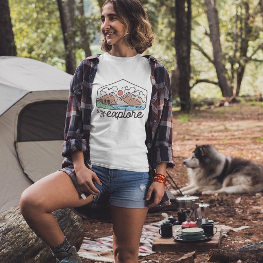 Bergerlebnis Zeit zum Entdecken T-Shirt