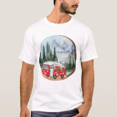 Bergerlebniscamper - Illustration T-Shirt (Vorderseite)