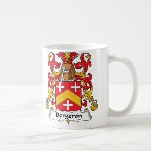 Bergeron Familienwappen Kaffeetasse